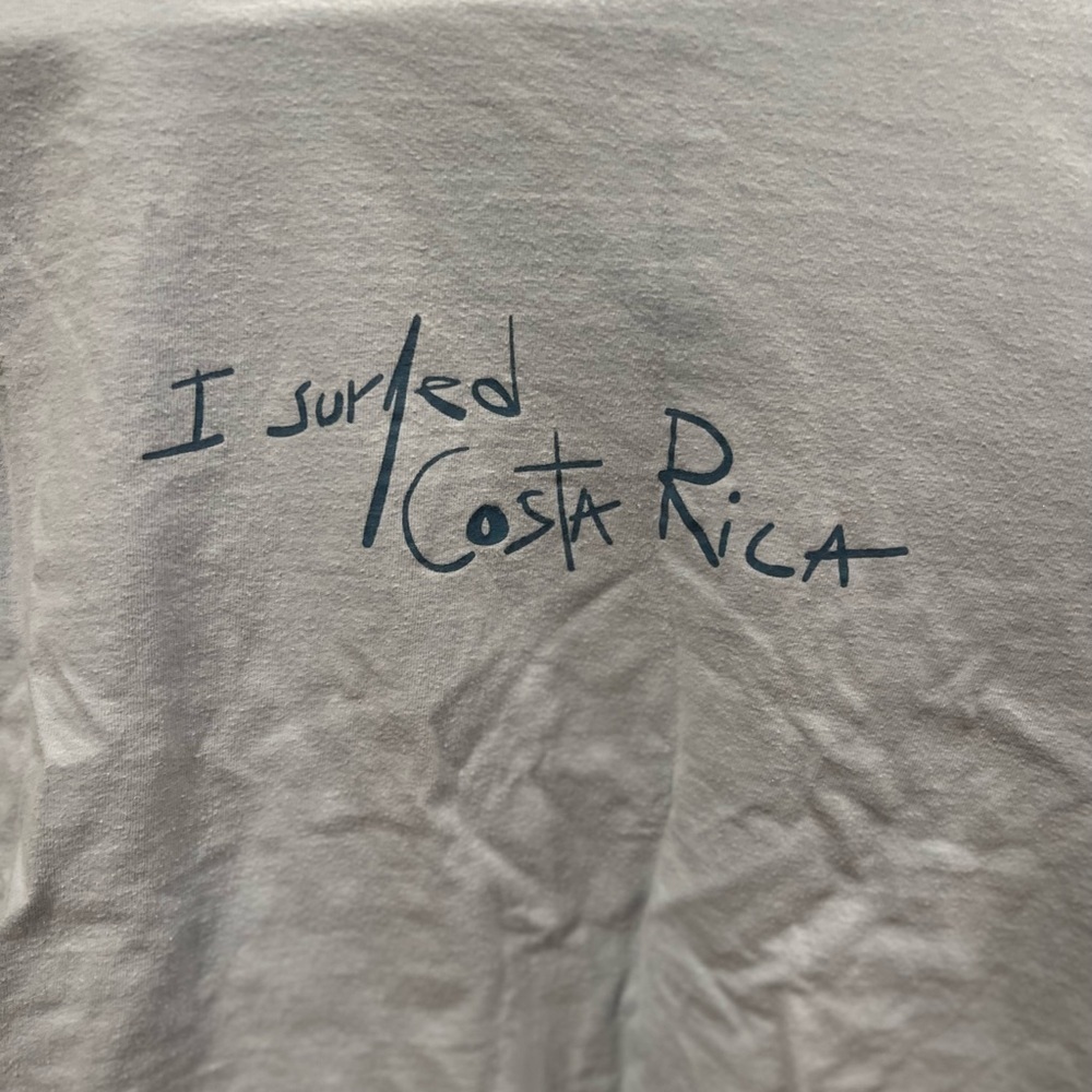 I surfed Costa Rica belly shirt size small in GUC